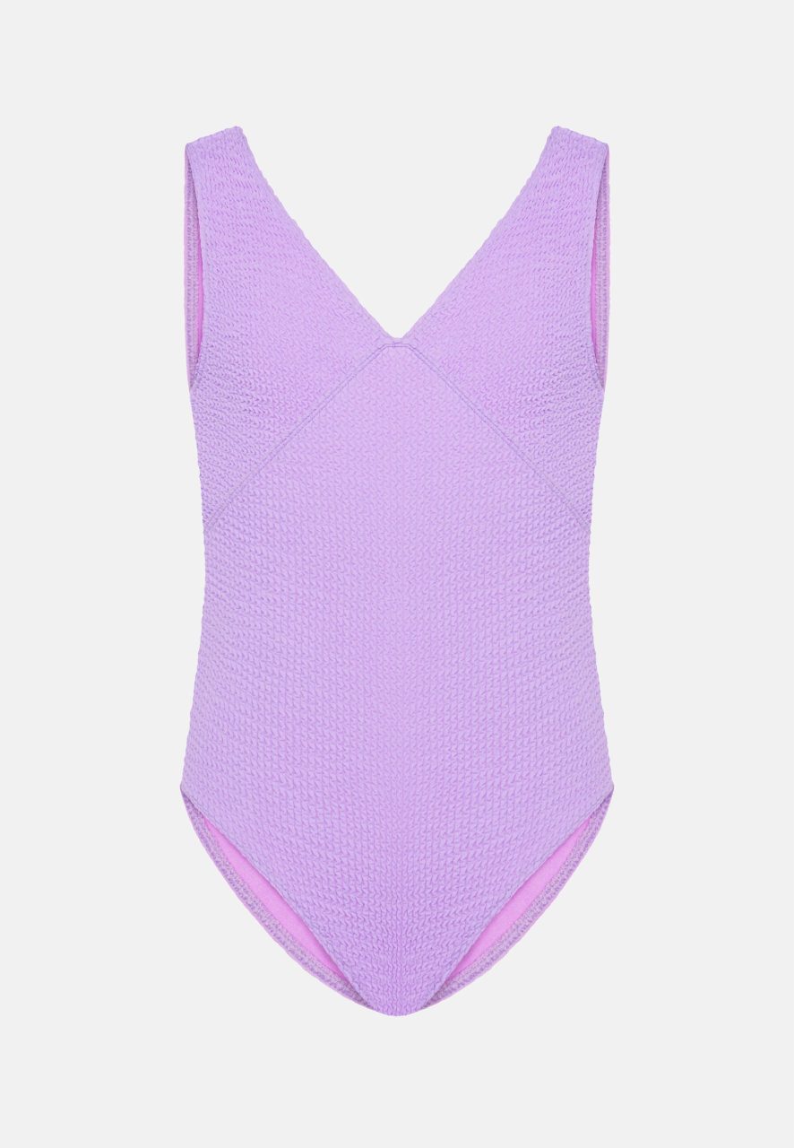 SWFK02^^Fig^^Product Kids Swimwear Ariel Ολόσωμο Μαγιό – Fig (2-5y) - Image 1